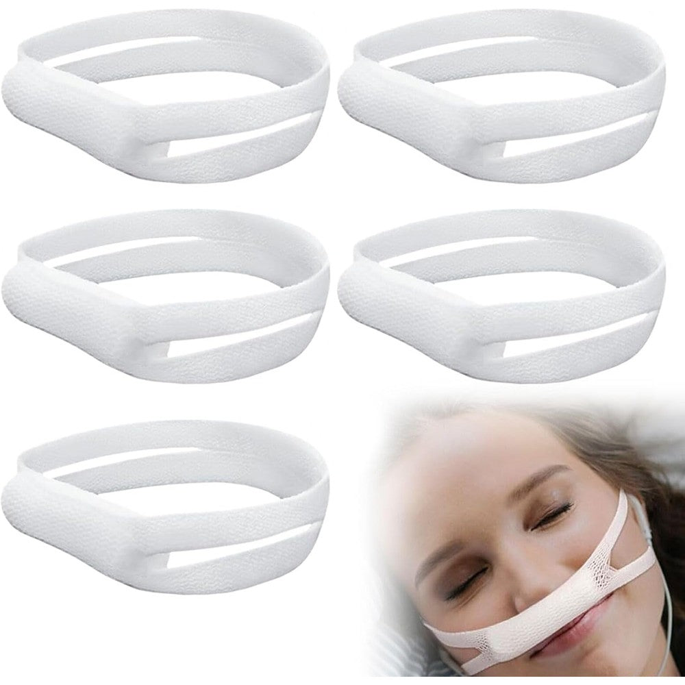 YJWZWE Elastic Nose Bandage front view of 5 pack nasal dressing holder.