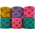 OVIK Health PetFlex Pet Pack front view of 6 colorful self adhering bandage rolls.