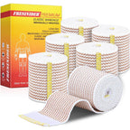 FRESINIDER Elastic Bandage Wrap 6 pack front view cotton compression.