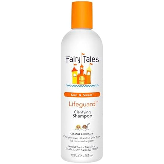 Fairy Tales Sun And Swim Lifeguard Clarifying Shampoo front view for kids