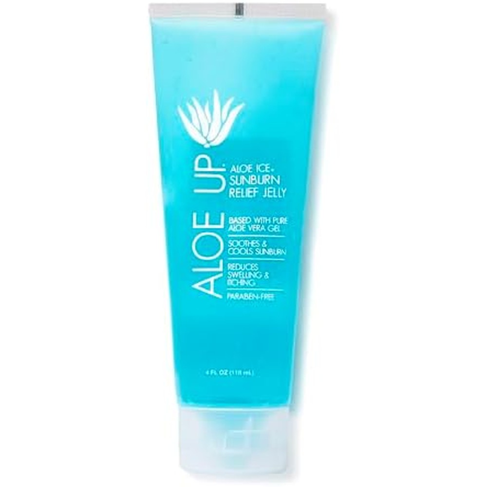 Aloe Up Aloe Ice Sunburn Relief Jelly 4 fluid ounces front view