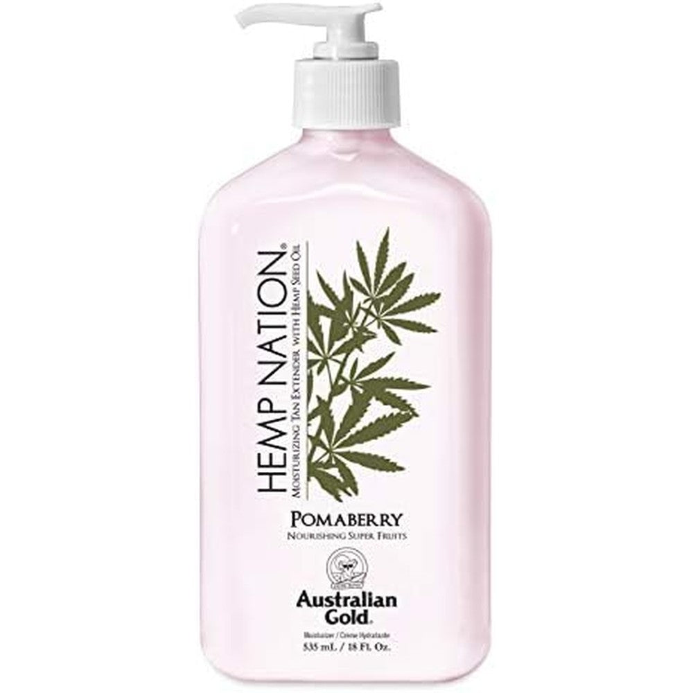 Australian Gold Hemp Nation Pomaberry Tan Extender front view