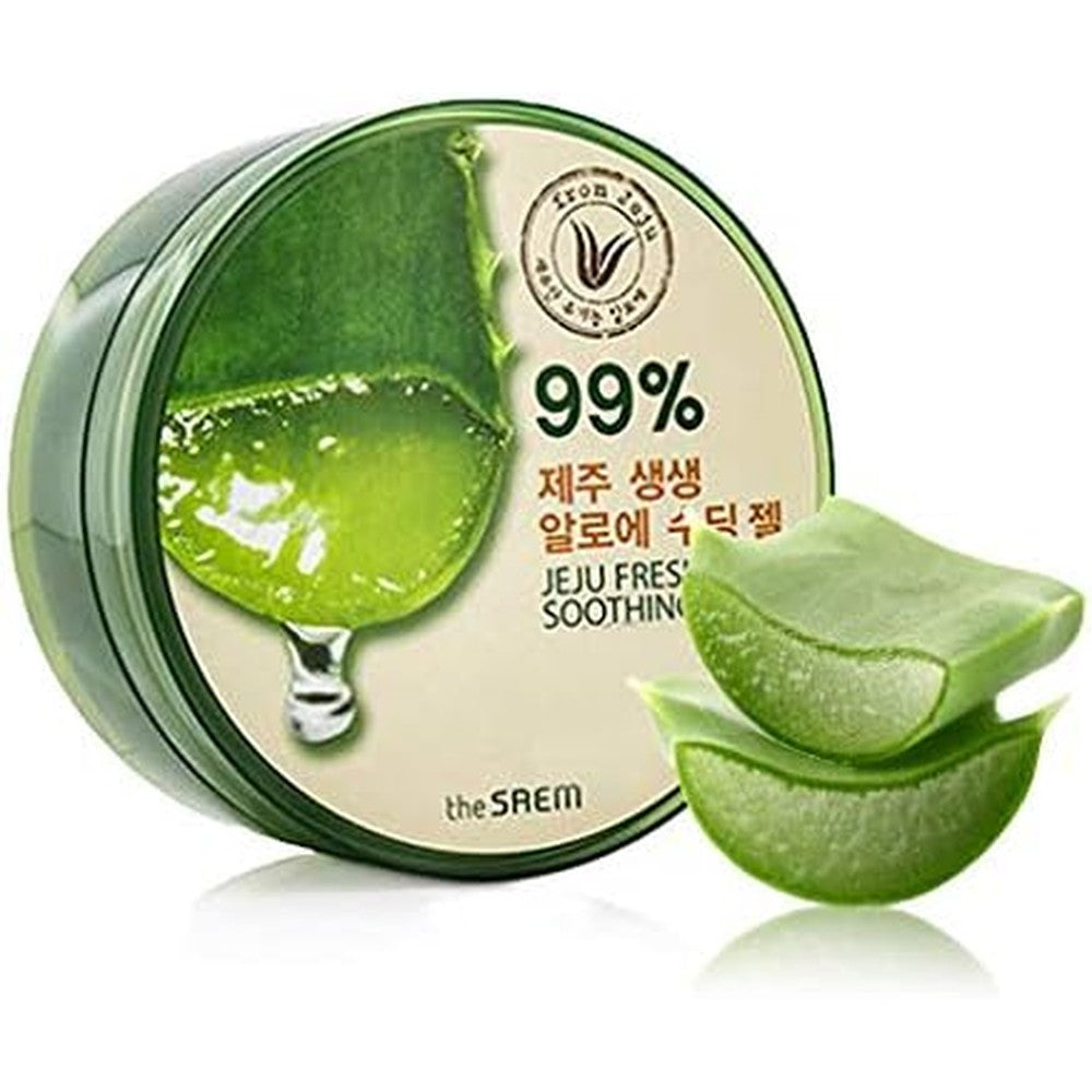 The Saem Jeju Fresh Aloe Soothing Gel 300ml front view