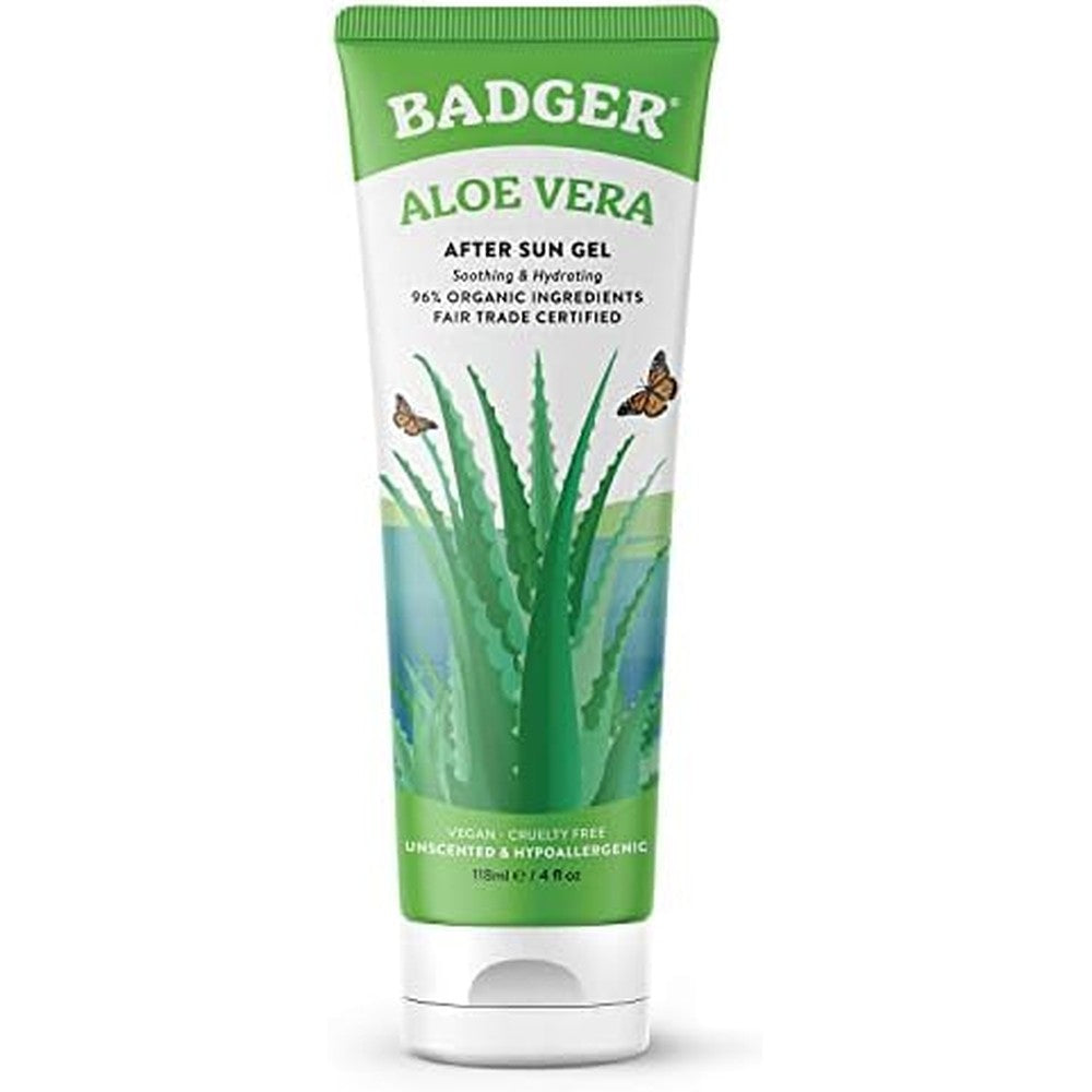Badger Organic Aloe Vera Gel front view