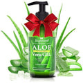 Bighture organic aloe vera gel bottle front view skin moisturizer