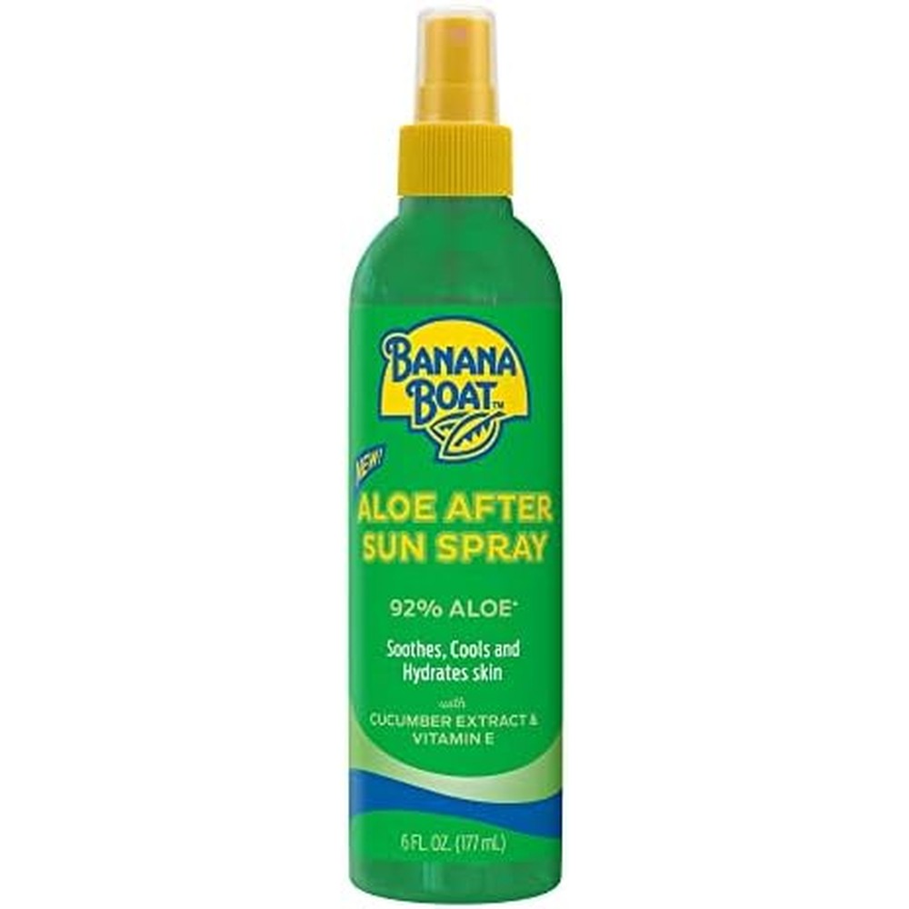 Banana Boat Aloe After Sun Spray bottle front view