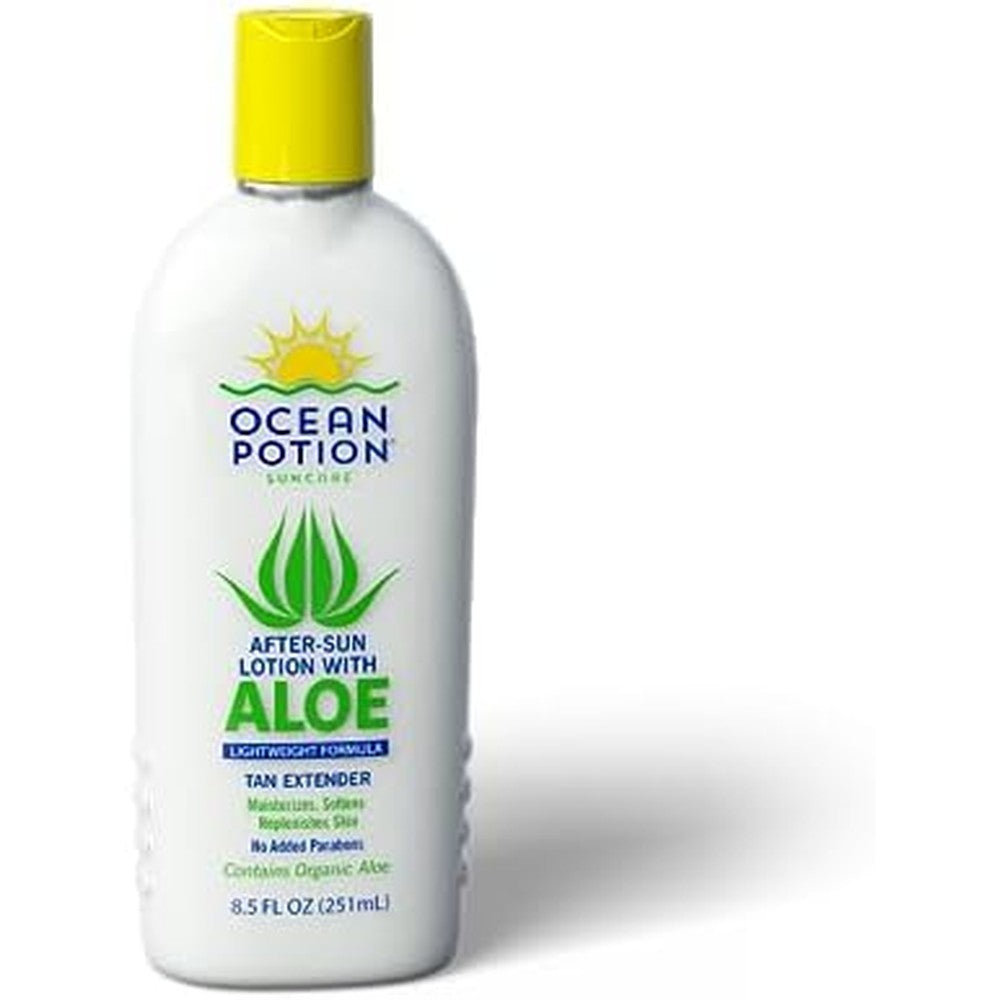 Ocean Potion Moisturizing After Sun Lotion front bottle view