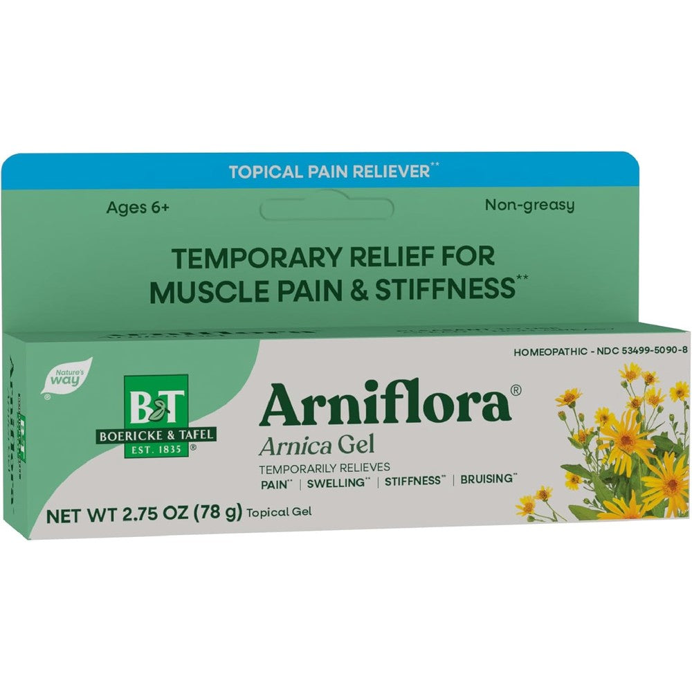Boericke and Tafel Arniflora Arnica Gel front packaging view