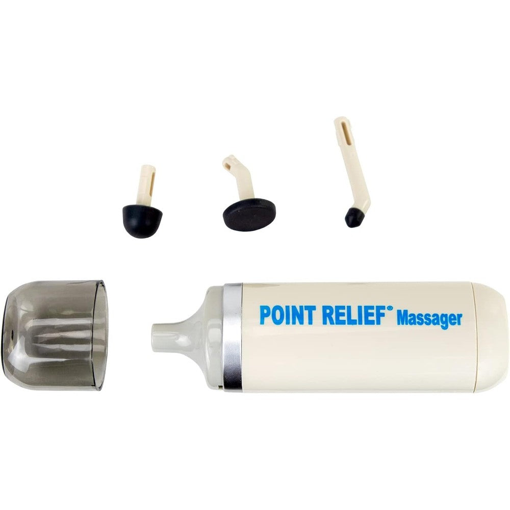 Point Relief 14-1050 Mini Massager front view for targeted muscle therapy