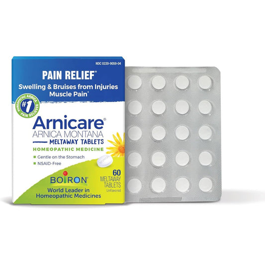 Boiron Arnicare Pain Relief Tablets 60 Count front view