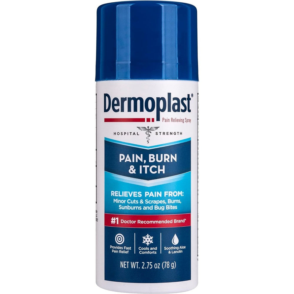 Dermoplast Pain, Burn, and Itch Relief Spray 2.75 Ounce bottle