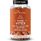 Eu Natural Vitex Pure 400mg Chasteberry front view bottle