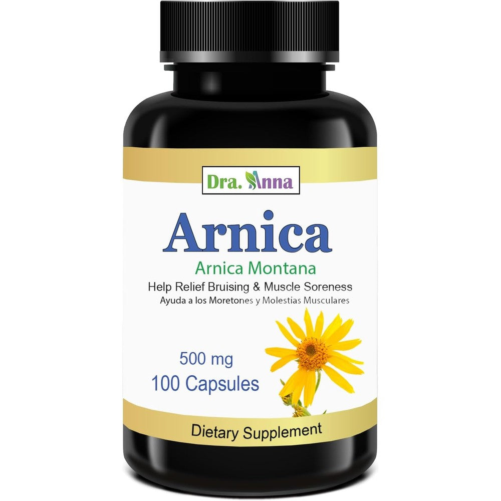 Dra. Anna Arnica Montana Capsules 500mg front view