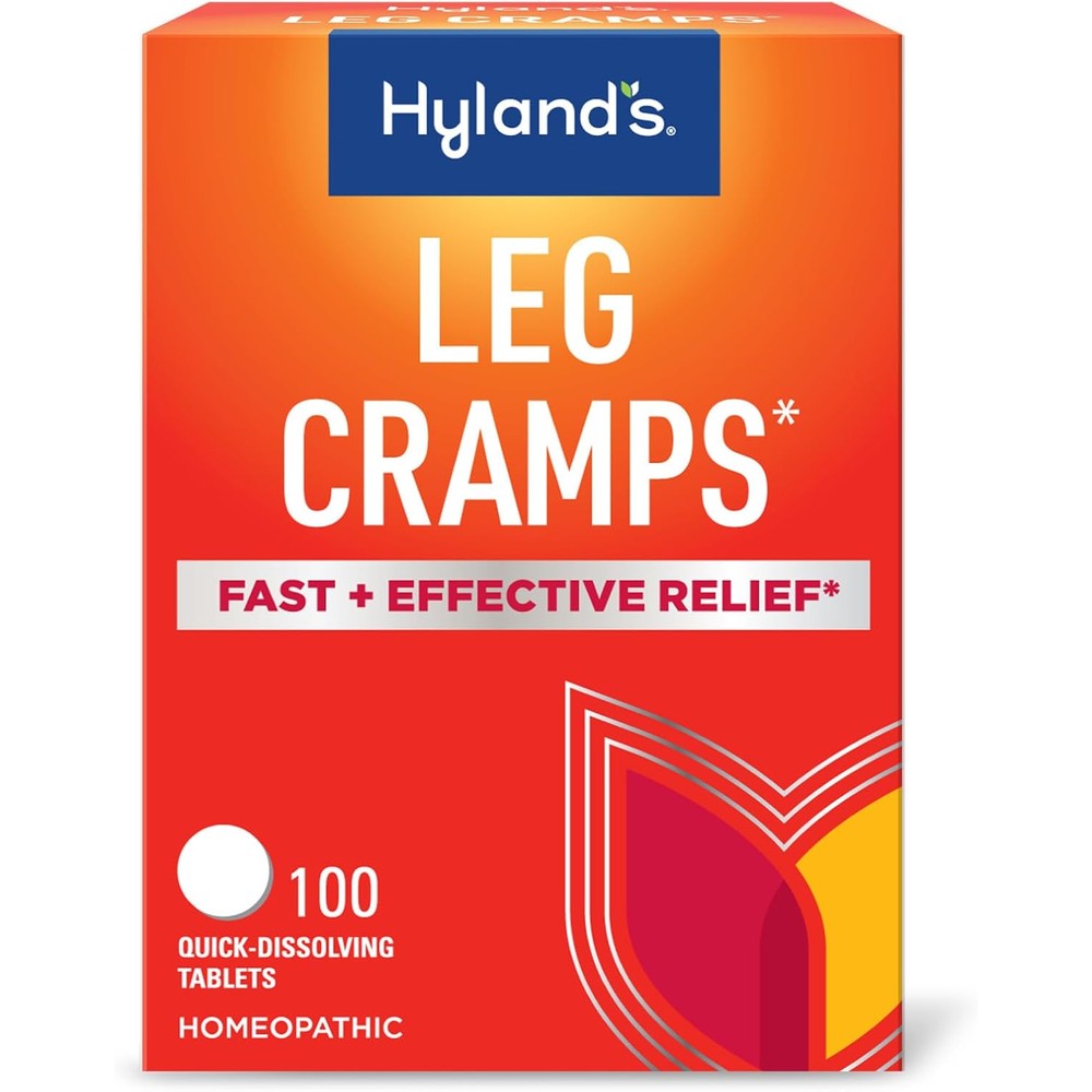 Hylands Leg Cramps 100 tablets front view