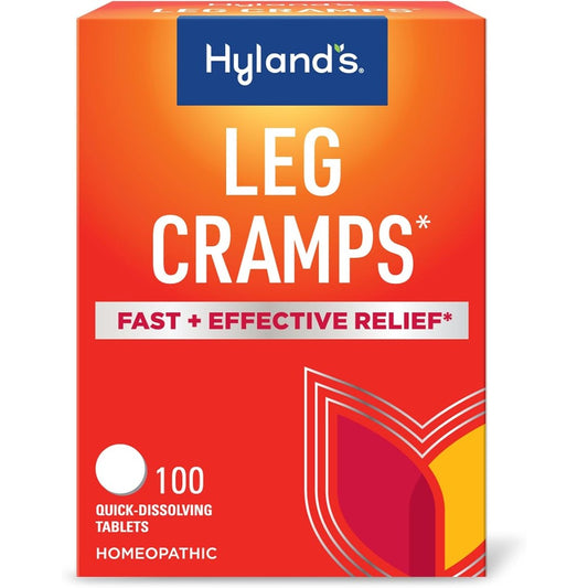 Hylands Leg Cramps 100 tablets front view