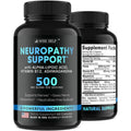 Wisehelp Neuropathy Support supplement bottle front view
