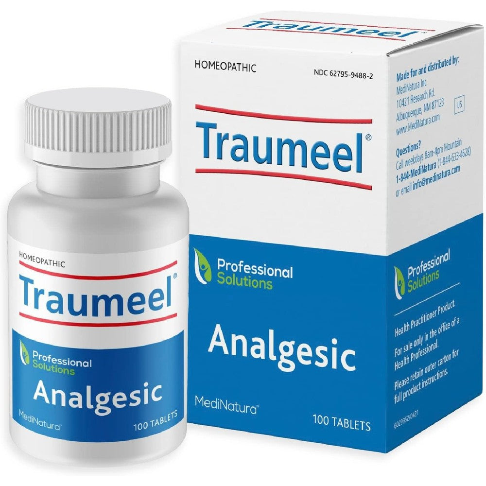 MediNatura Traumeel Homeopathic Pain Relief Tablets front view