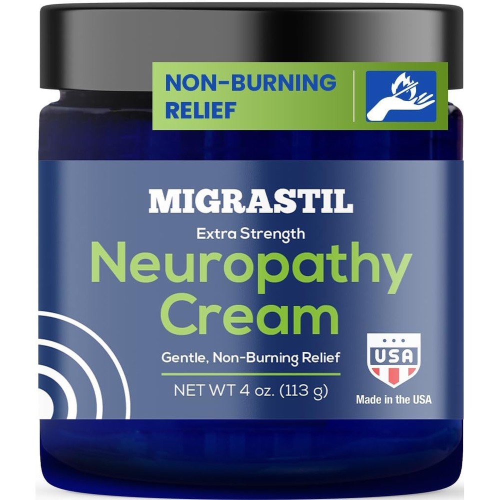 Basic Vigor Migrastil Neuropathy Relief Cream front view