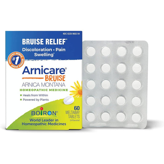 Boiron Arnicare Bruise 60 Tablets front packaging box
