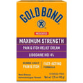 Gold Bond Medicated Maximum Strength Pain And Itch Relief Cream tube front view