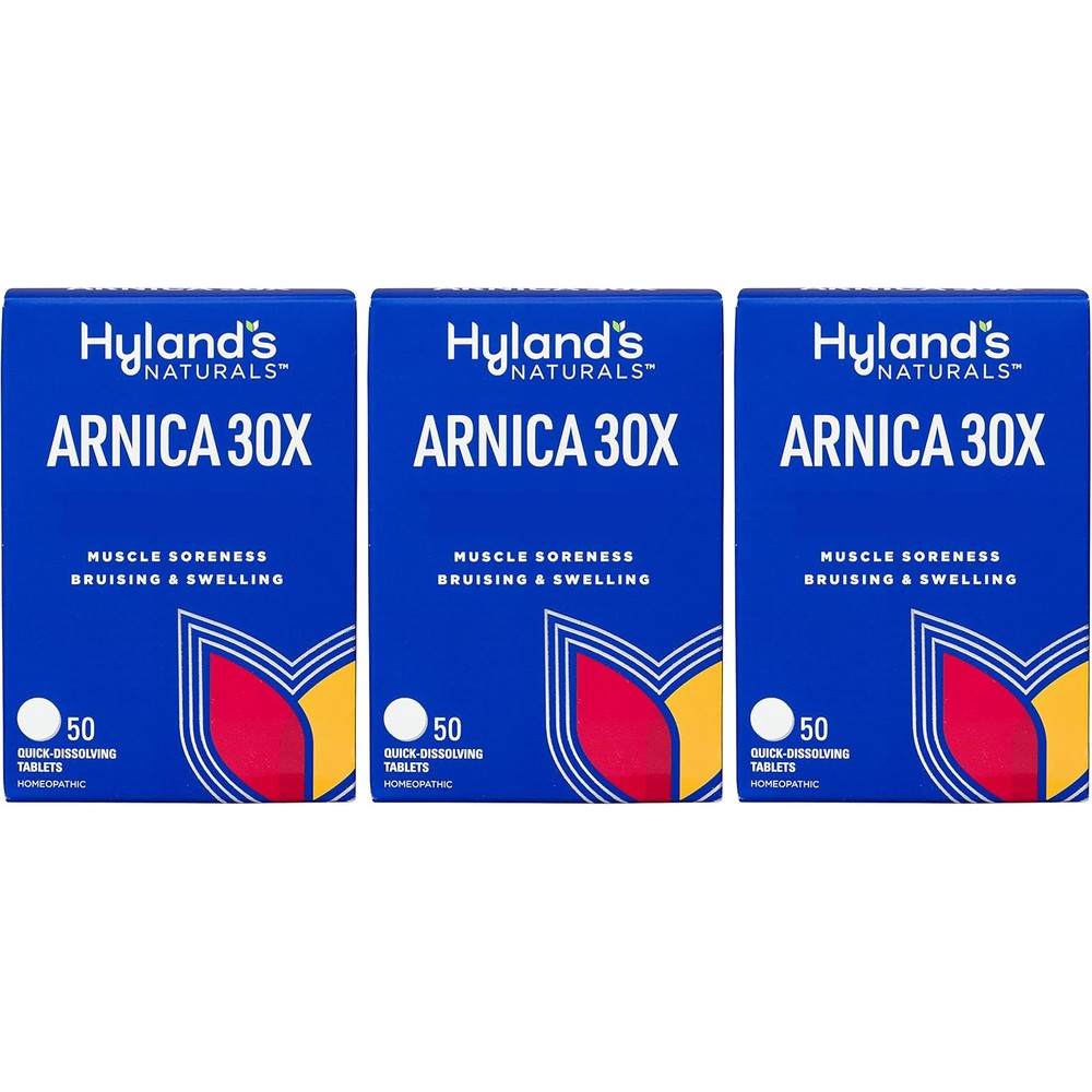 Hyland's Arnica 30x tablets front view showing 150 total count