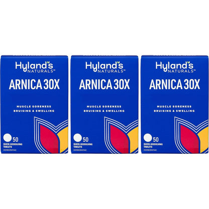Hyland's Arnica 30x tablets front view showing 150 total count