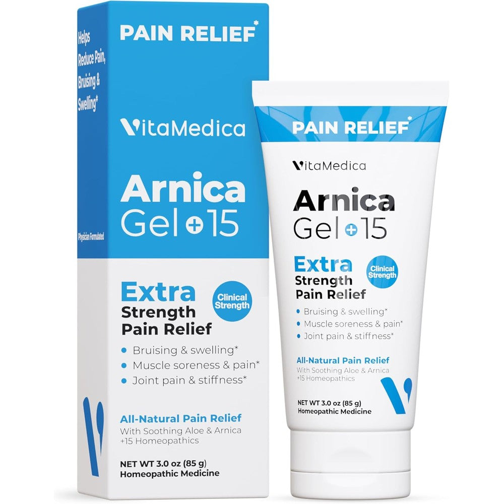 VitaMedica Arnica Gel Plus 15 Healing Plant Compounds front view