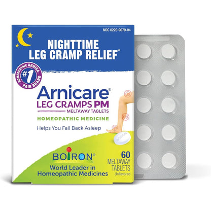 Boiron Arnicare Leg Cramps PM bottle front view