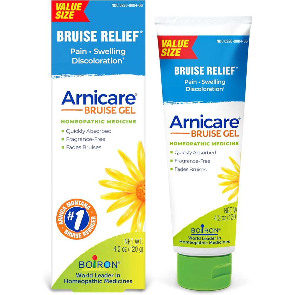 Boiron Arnicare Bruise Gel 4.2 Ounces front packaging