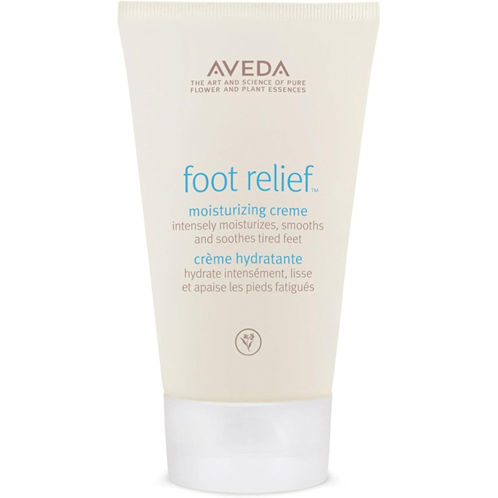 Aveda Foot Relief Moisturizing Creme front tube view for cracked heel repair