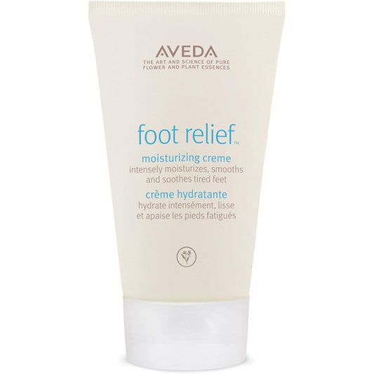 Aveda Foot Relief Moisturizing Creme front tube view for cracked heel repair