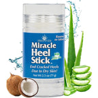 Miracle Of Aloe Miracle Heel Stick front view with twist-up tube