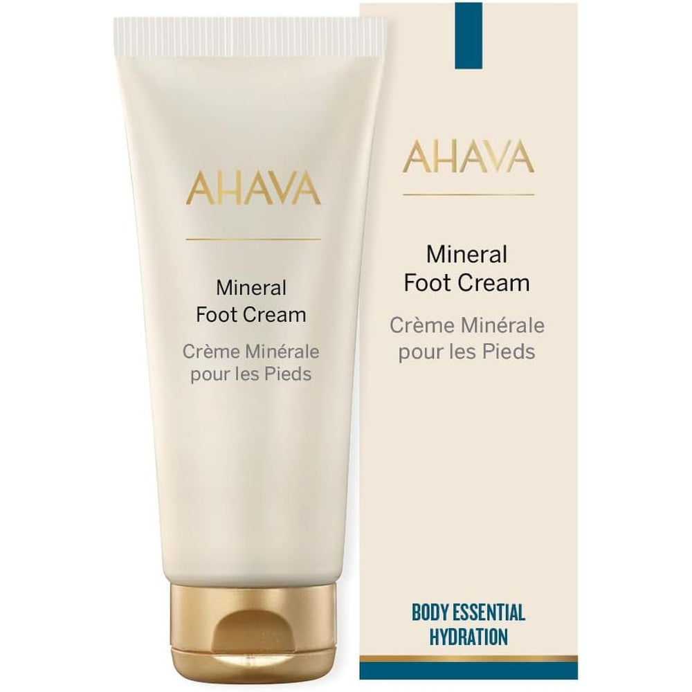AHAVA Dead Sea Water Mineral Foot Cream front view for dry skin repair