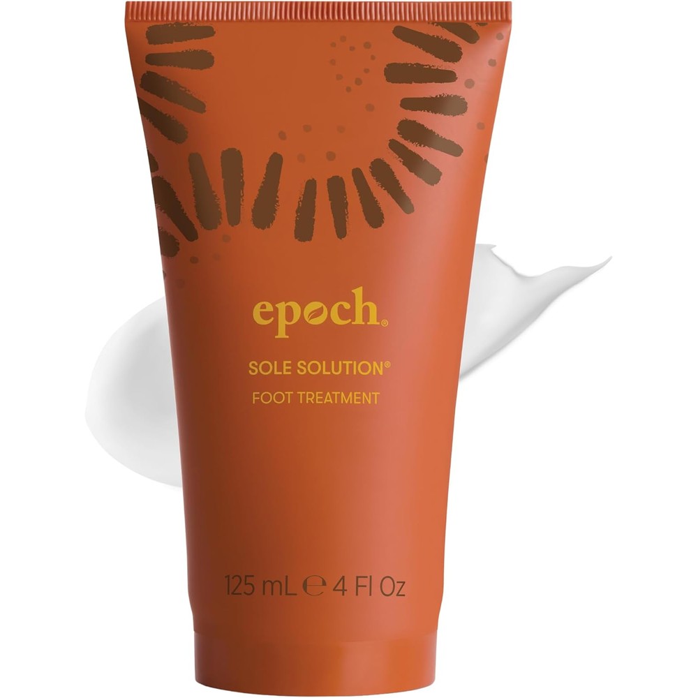 Nu Skin Epoch Sole Solution Foot Treatment front view of the 4 ounce tube.