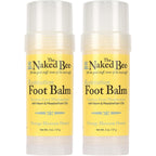 The Naked Bee Orange Blossom Honey Restoration Foot Balm front view