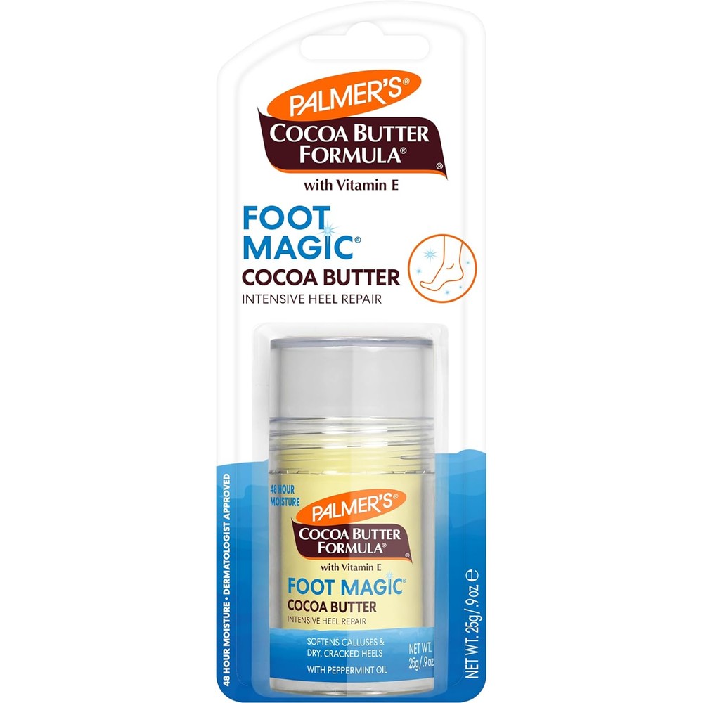 Palmer's Cocoa Butter Formula Heel Repair Stick front view for cracked heel treatment