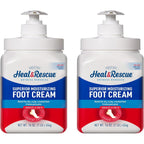 Heal And Rescue foot cream front view of 16 ounce bottle