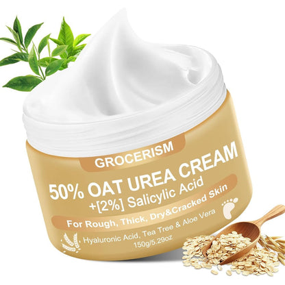 Grocerism Oat Urea Cream fifty percent maximum strength tub front view