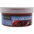 Cuccio body scrub front view jar packaging skincare