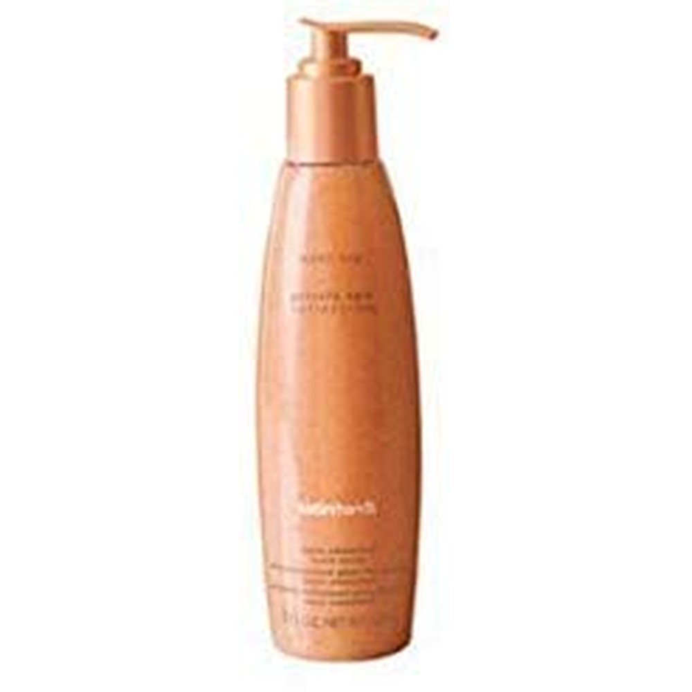 Mary Kay Private Spa Satin Hands Smoothie Hand Scrub front view pump bottle for dry skin exfoliation