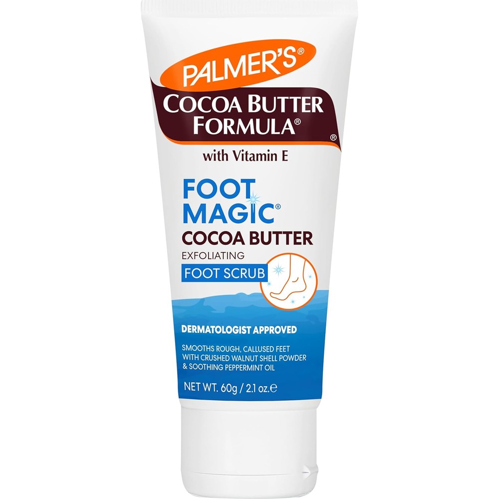 Palmer's Cocoa Butter Formula Foot Magic Exfoliating Foot Scrub front view package