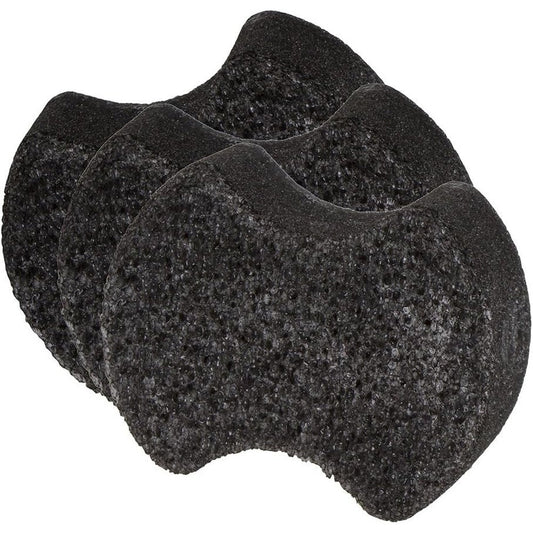 Spongeables Pedi Scrub Foot Exfoliating Sponge Sweet Sangria three pack front view