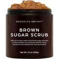 Brooklyn Botany Brown Sugar Body Scrub front view jar packaging