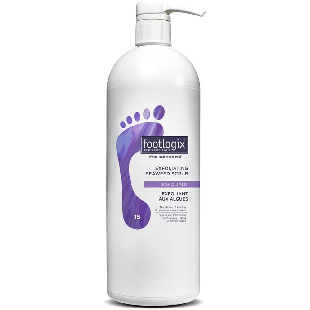 Footlogix Exfoliating Seaweed Scrub front view professional size