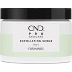 CND Pro Skincare Exfoliating Scrub front view bottle packaging