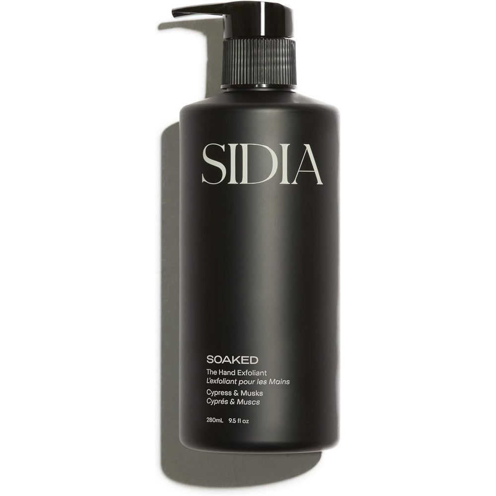 Sidia Soaked The Hand Exfoliant front view bottle