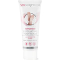 SpaScriptions peppermint exfoliating foot scrub jar front view