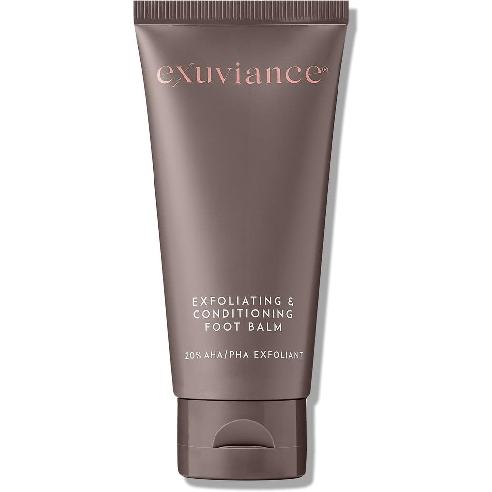 Exuviance Exfoliating and Conditioning Foot Balm front view packaging