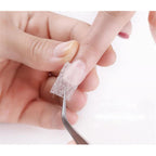 FSYXK Teensery silk fiberglass nail wrap front view packaging