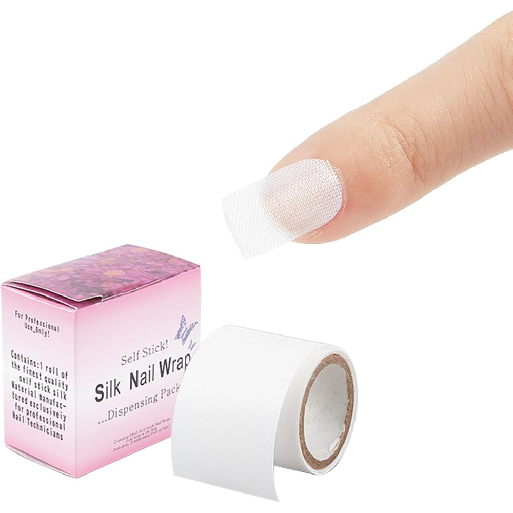 Foloda Niceneeded Fiberglass Silk Nail Wrap roll in box